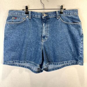 Tommy Hilfiger Jeans Boyfriend Short‎ Women's Denim Shorts 4.5" Size 16